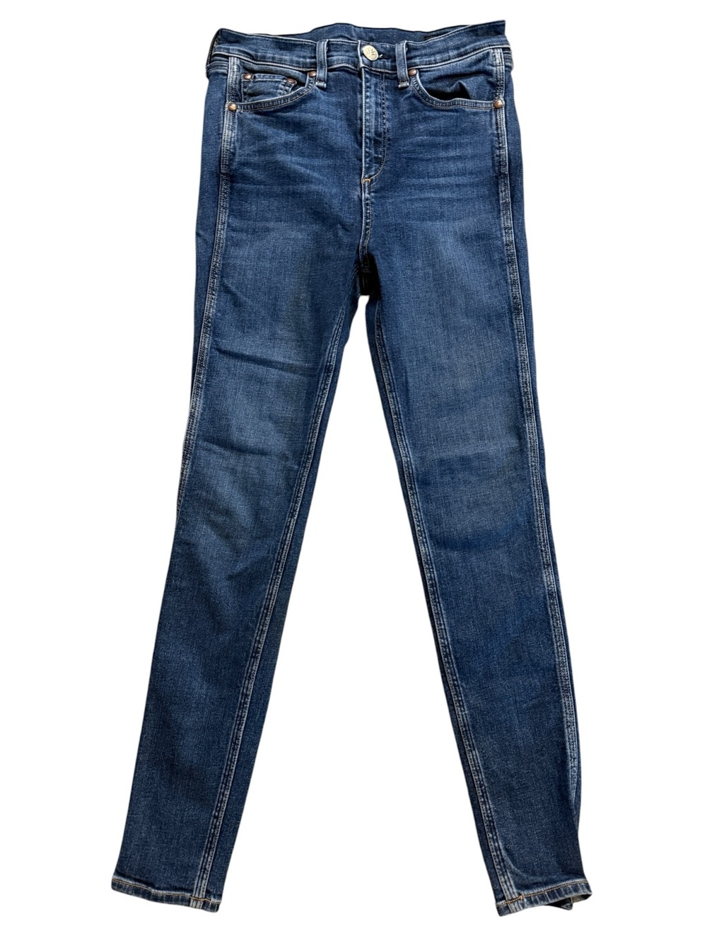 Rag & Bone inseam 27.5” size 28 Dark Blue Skinny Jeans